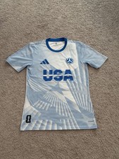 Adidas USMNT 2026 FIFA World Cup Commemorative Jersey JI7635 Mens Size Small