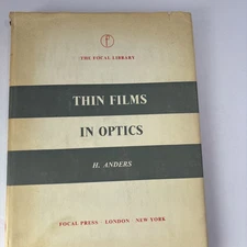 THIN FILMS IN OPTICS /Hugo Anders & J N Davidson /focal Press/ HC