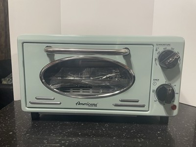 Americana Collection ETO147M Diner 50 s Retro Countertop Toaster Oven