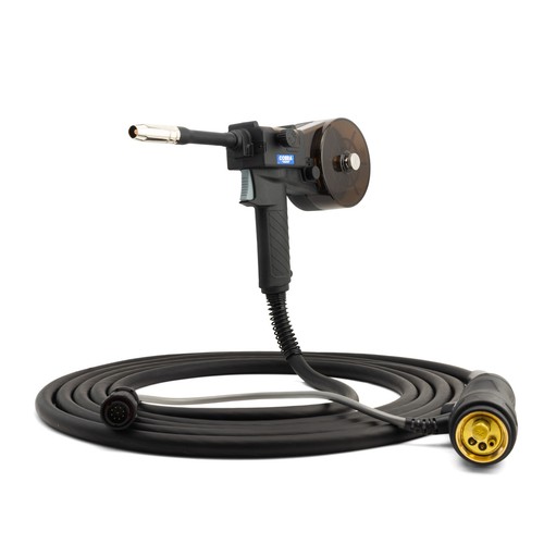6m - MB15 Binzel Spool Gun Torch to suit Unimig - Euro Fitting - 24V - 9 Pin - Bild 2 von 9