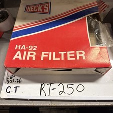 Hecks Air Filter HA-92, Vintage NOS Made In USA