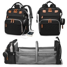 Astro alan Baby Diaper Bags with Changing Station, Waterproof Diaper Bag Back...
