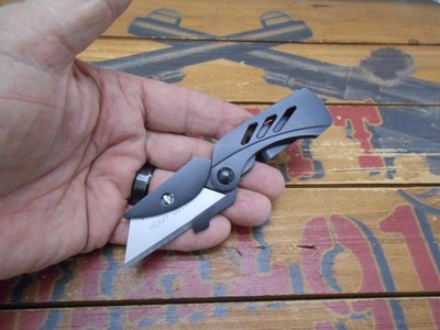 Gerber EAB Lite Utility Knife Liner Lock Plain Edge Replaceable Blade Black