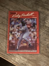Kirby Puckett 1990 Donruss  #269 ULTRA RARE MULTIPLE ERROR CARD D.O.B & no “ . “