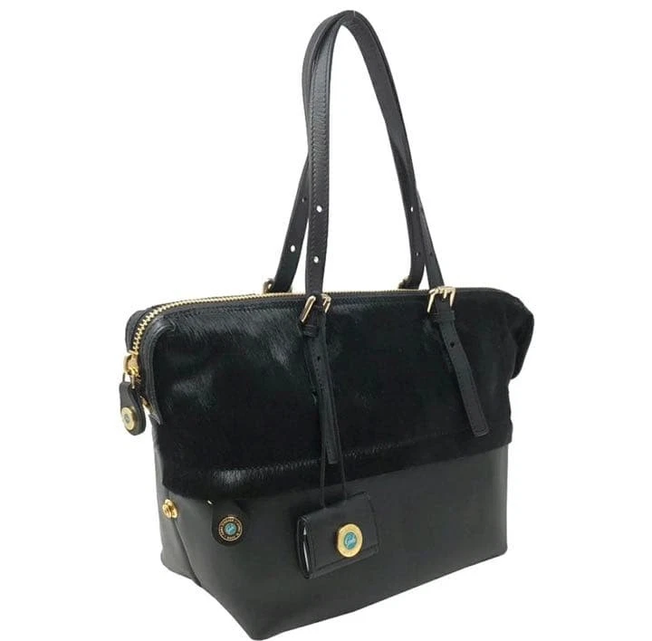 GABS 3-Way Convertible Bag Purple Leather A4 Size Authentic Italy Rare - Image 4 of 4