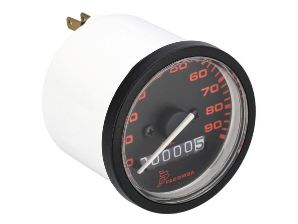 Tachometer Facomsa Ø60Mm Bis 90Km/H, 12V - Simson S53, S83-image
