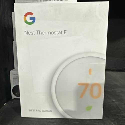 Nest Thermostat E Programmable Smart Thermostat - White (T4000ES)