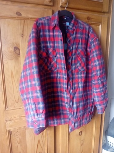 Herren Wattierte Arbeitsjacke Xl
