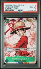 PSA/CGC Pop: Monkey.D.Luffy OP13-118 | One Piece Promo