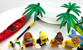 Fun at the Beach - People Pack Lego City 60153 with instructions
