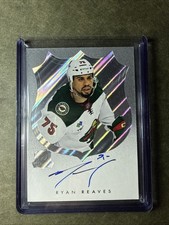 RYAN REAVES 2022-23 Upper Deck The Cup Hockey LogoMarks AUTO