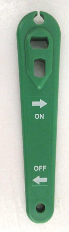 Oxygen tank handle for portable tanks