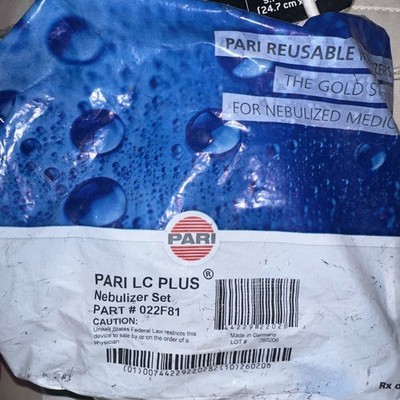 PARI LC Plus Reusable Kit with Bubbles Set with Wingtip Tubing Part #022F81