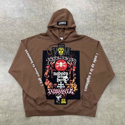 Vetements Hoodie ''METAL PATCH'' - Size L (9791-91)