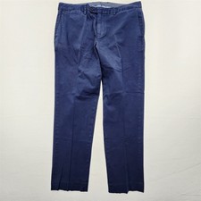 Bonobos 36x30 Dark Blue Stretch Athletic Fit Canvas Chinos Mens Pants