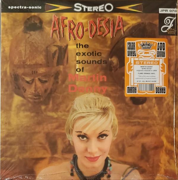Martin Denny Afro-Desia LP vinyl USA Jackpot 2022 Reissue of the 1959 tropical