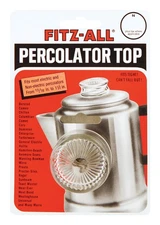 Tops 55700 Fitz-All Replacement Percolator Heat Resistant Glass Top 13/16 to 1-1