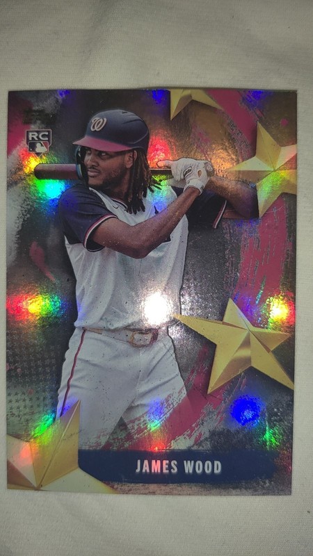 2025 Topps James Wood Stars Of MLB #SMLB-18 RC Washington Nationals MLB NM