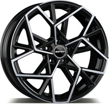 4x Alufelgen GMP Cartesio für Nissan X Trail T30 17 Zoll Felgen