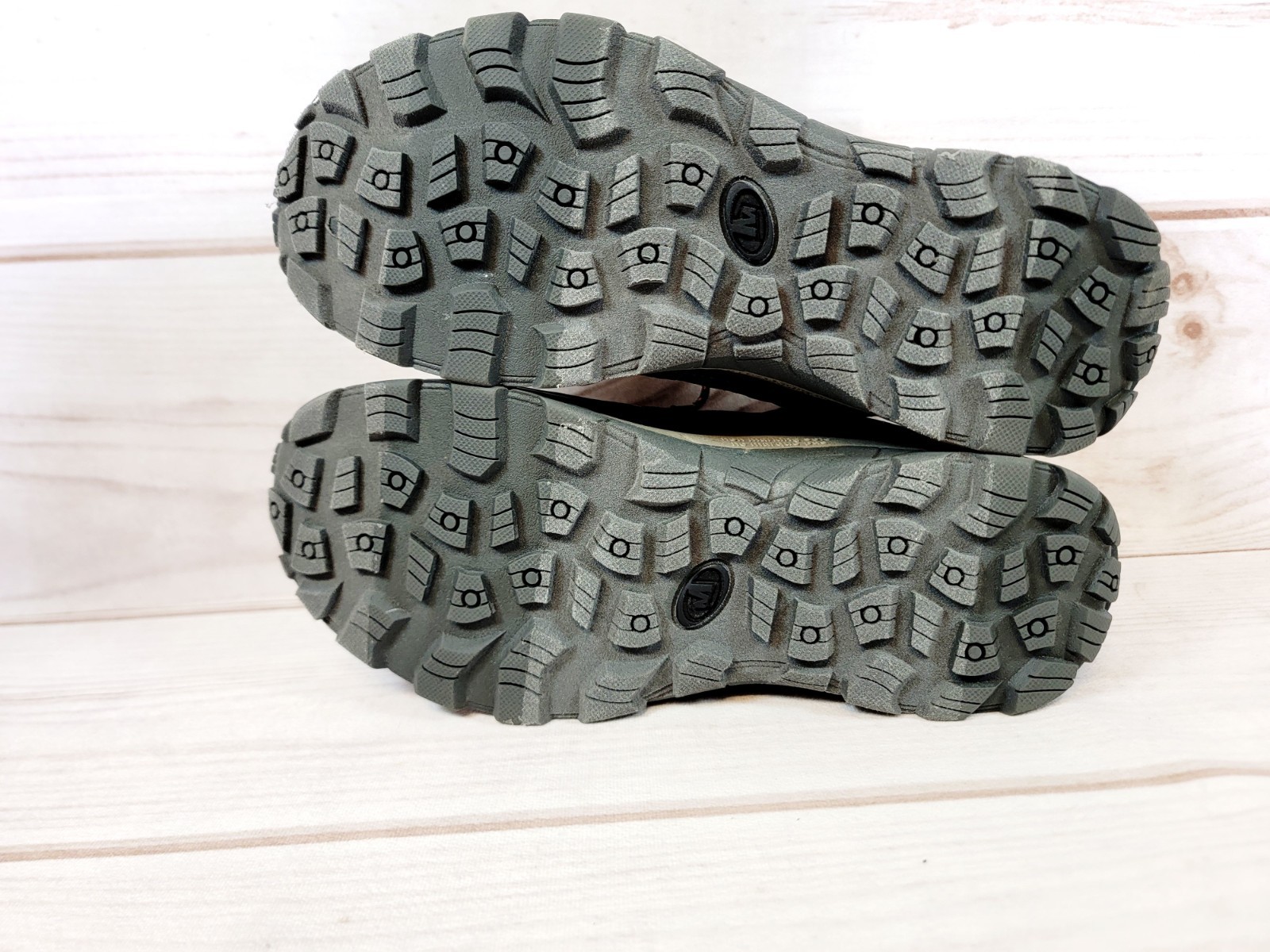 Scarpe da trekking Merrell Oakcreek basse giovanili taglia 7 verde arancione MK264771