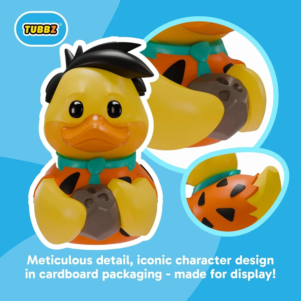 TUBBZ Boxed Edition: Flintstones - Fred Flintstone Cosplaying Rubber Duck Vinyl