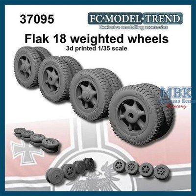 FC MODEL TREND FCMT37095 Flak 18, weighted wheels