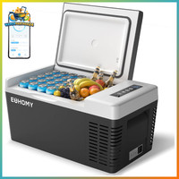 KüHlbox Kompressor 18L Tragbar -20℃~20℃ 12/24V Dc 100-240V Ac FüR Camping Reisen