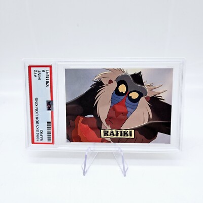 1994 Sky Box Disney Lion King Rafiki #72 Character Card PSA 9