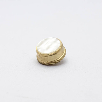 Finger Button (1) for King Sousaphone, (Brass) 8x32 NEW! Ships Fast! I14