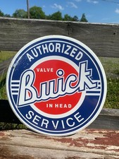 Buick Authorized Service Valve Auto Shop Garage Car Classic Vintage