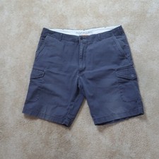 Dockers Cargo Shorts Men's 38 Flat Front Gray 11" inseam