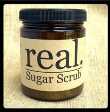 Real. Sugar scrub 