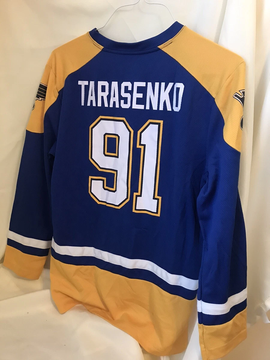 NHL Men's St. Louis Blues Vladimir Tarasenko #91 Gold Player T-Shirt