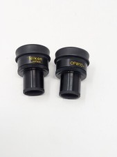 Pair of Nikon CFW10x Microscope Objective CFW 10x