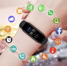 Smart Watch Band 6 - Black, Ship From California