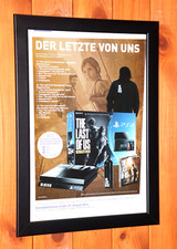 The Last of Us PS3 PS4 Promo Very Rare Small Promo Poster / Ad Page Framed.