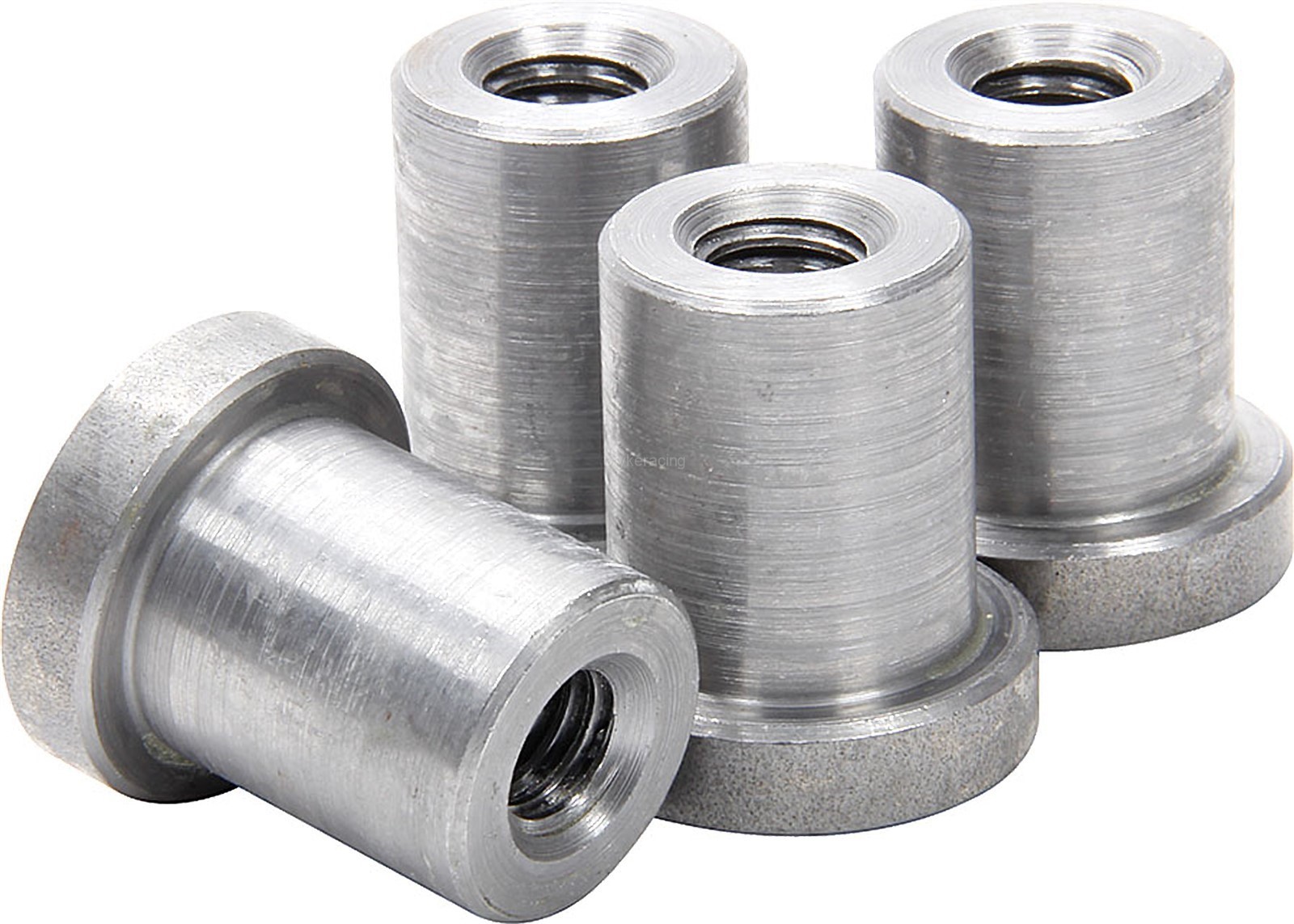 Weld on Nuts 3/8"-16 Thread LONG Threaded Nut Steel Chassis Mount Tab Pack of 4