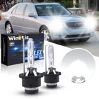 2x D2S 6000K White Headlight Bulb for Lexus LS430 2001-2003 With/HID Low Beam