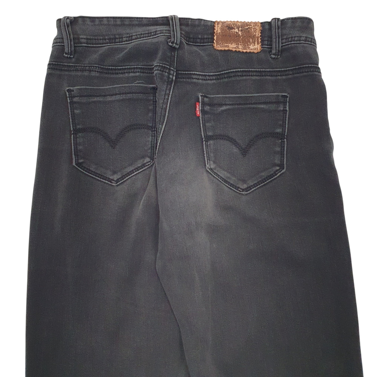 LEVIS Fenom Jeans Regular Fit Grey Denim Trousers Womens Stretch UK10 image 4