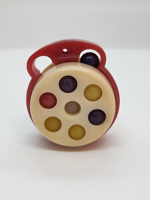 Vintage of the USSR puzzle in the form of a phone plastic 80 years