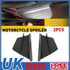 Aerodynamic Winglets Wings Side Fairing Spoiler Carbon Fiber For Honda CBR1000RR