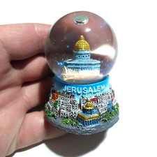 A masterpiece of three-dimensional glass, the city of Jerusalem, Palestinian ind