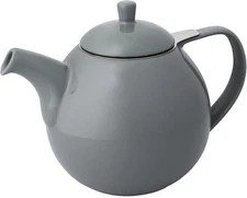 FORLIFE Curve Teapot with Infuser, 45-Ounce, Gray