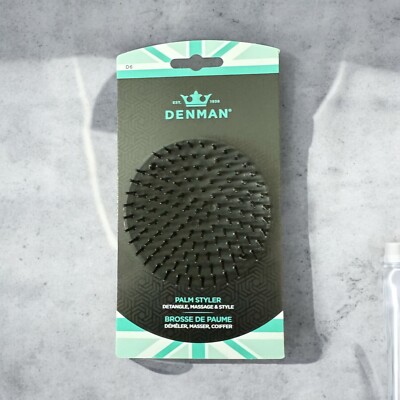 DENMAN Bürste D6 Shampoo- und Massagebürste schwarz