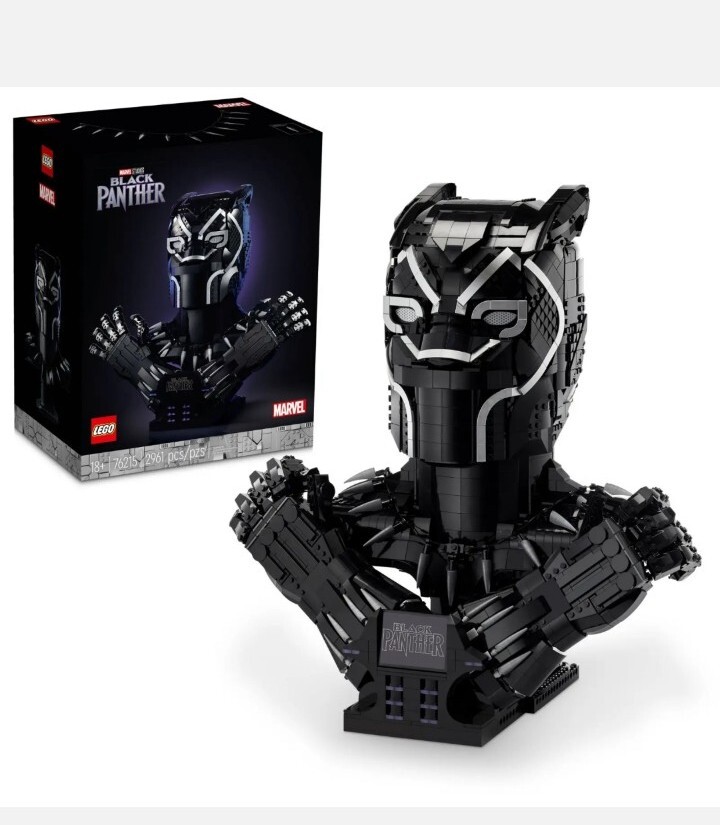 LEGO NEW 76215 Marvel: Black Panther Avengers Helmet/Bust Sealed