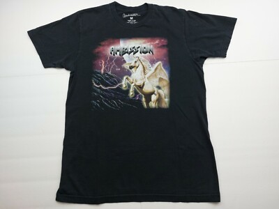 Rare Ambission Pegasus T-shirt Mens Size Medium Skate Skateboard Surf Odberts