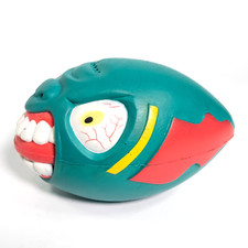 NERF Electronic Turbo Screamer GREEN SCREAM Foam Football 2002 Madballs RARE