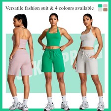 Fashion Sports Suit Women Hanging Neck Beauty Back Yoga Clothing Fitness Suit