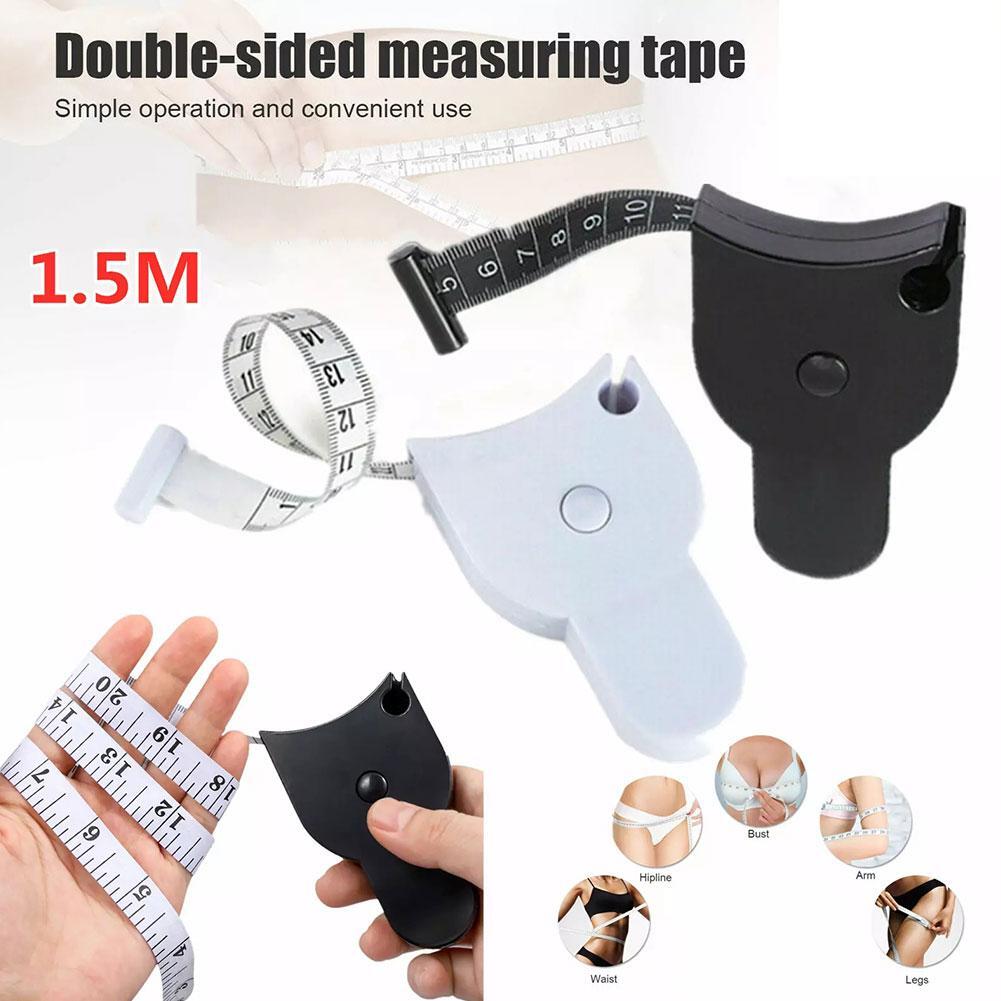 Retractable Body Tape Measure Measuring Ruler Sewing Cloth Measure W1B7 H6H9