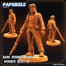 Bank Robbers Gang Member Dicky Lo  DnD Miniatures  Tabletop Gaming  Tabletop